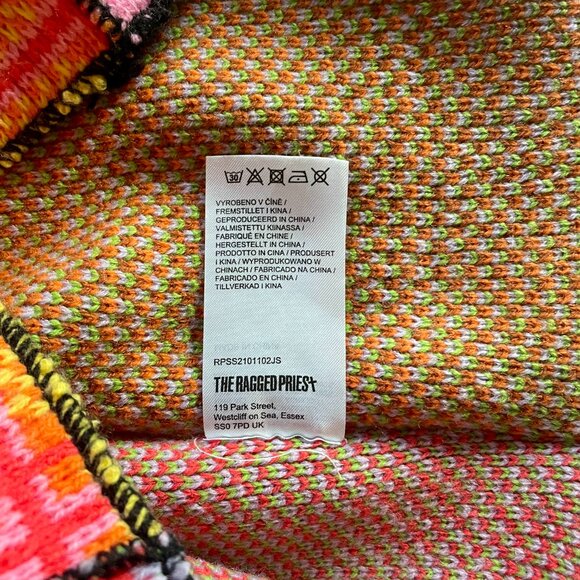 The Ragged Priest Women's Patchwork Knit Sweater Vest Tank Top size Small - Picture 5 of 5